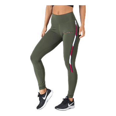 Legging Full Length With Tape Green