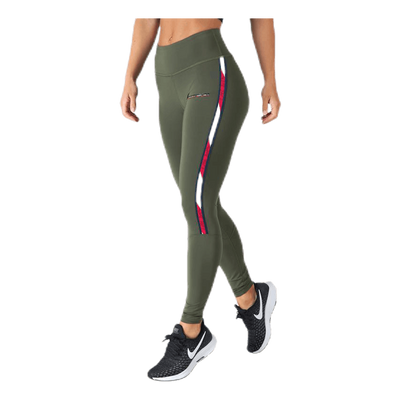 Legging Full Length With Tape Green