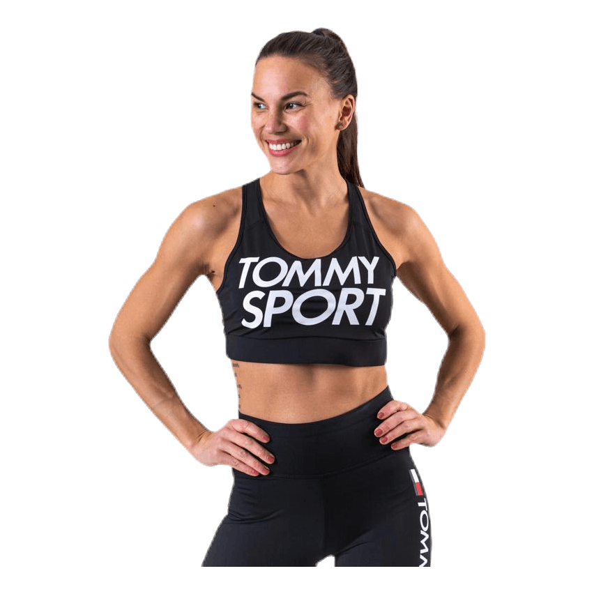 Sports Bra Logo Mid Black
