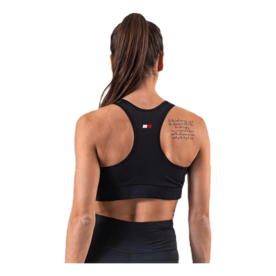Sports Bra Logo Mid Black