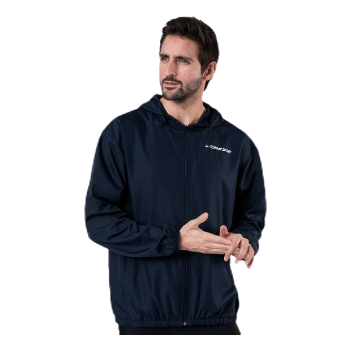 Windbreaker Logo Blue