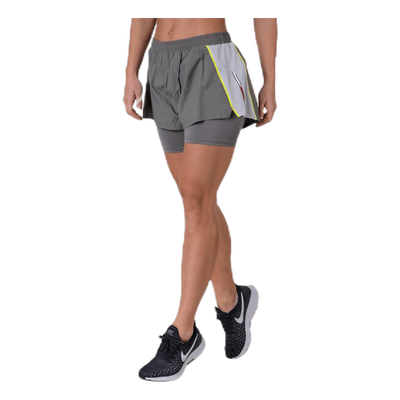 2-IN-1 Woven Shorts Grey
