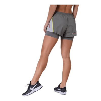 2-IN-1 Woven Shorts Grey