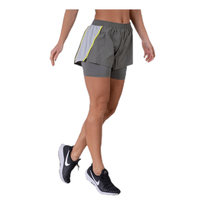 2-IN-1 Woven Shorts Grey