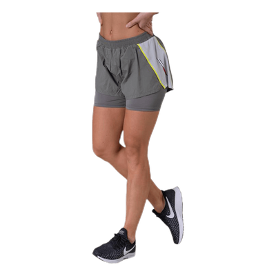 2-IN-1 Woven Shorts Grey