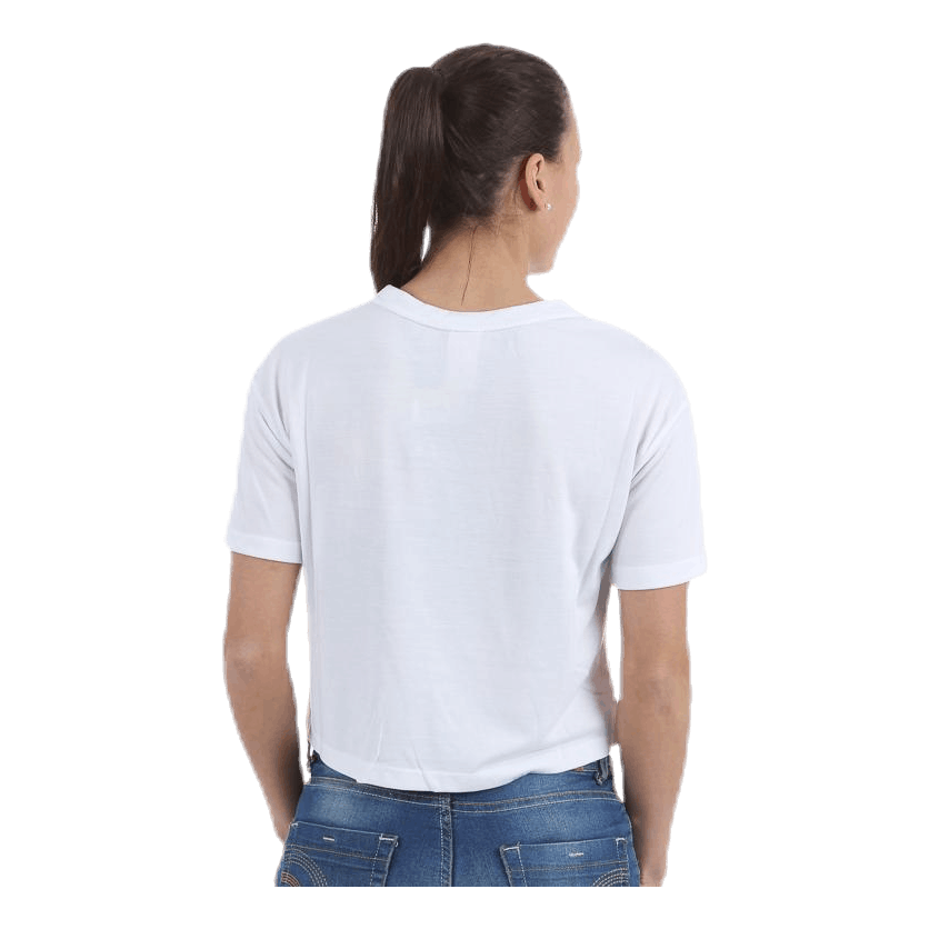 Essential Crop Top White