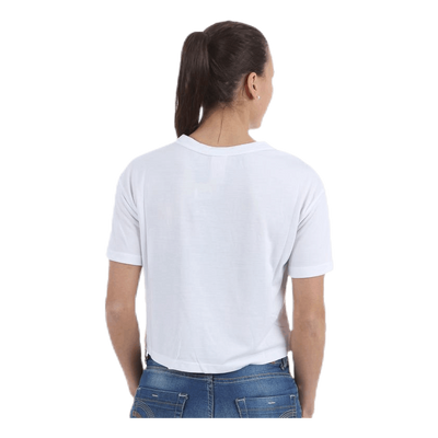 Essential Crop Top White