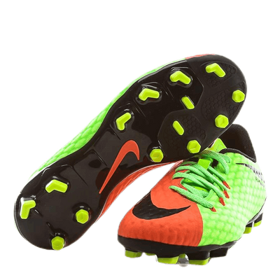 Hypervenom Phelon III FG Black/Green/Red