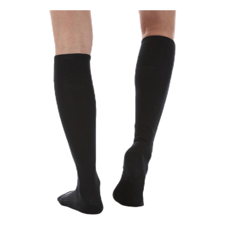 Academy Over The Calf Football Socks Over The Calf Soccer Socks BLACK WHITE