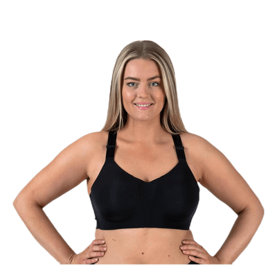 Rival Bold Bra Plus White/Black