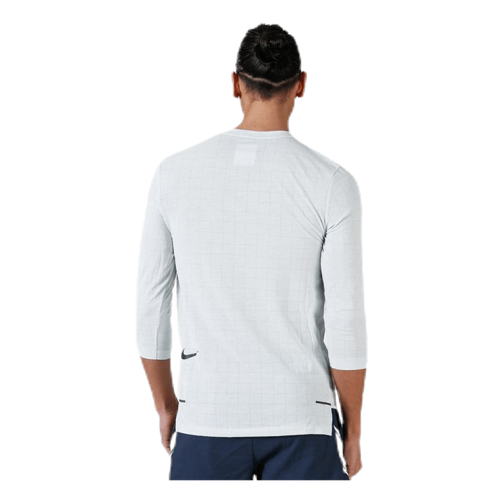 Tech Pack Rise 3QTR Top White/Grey