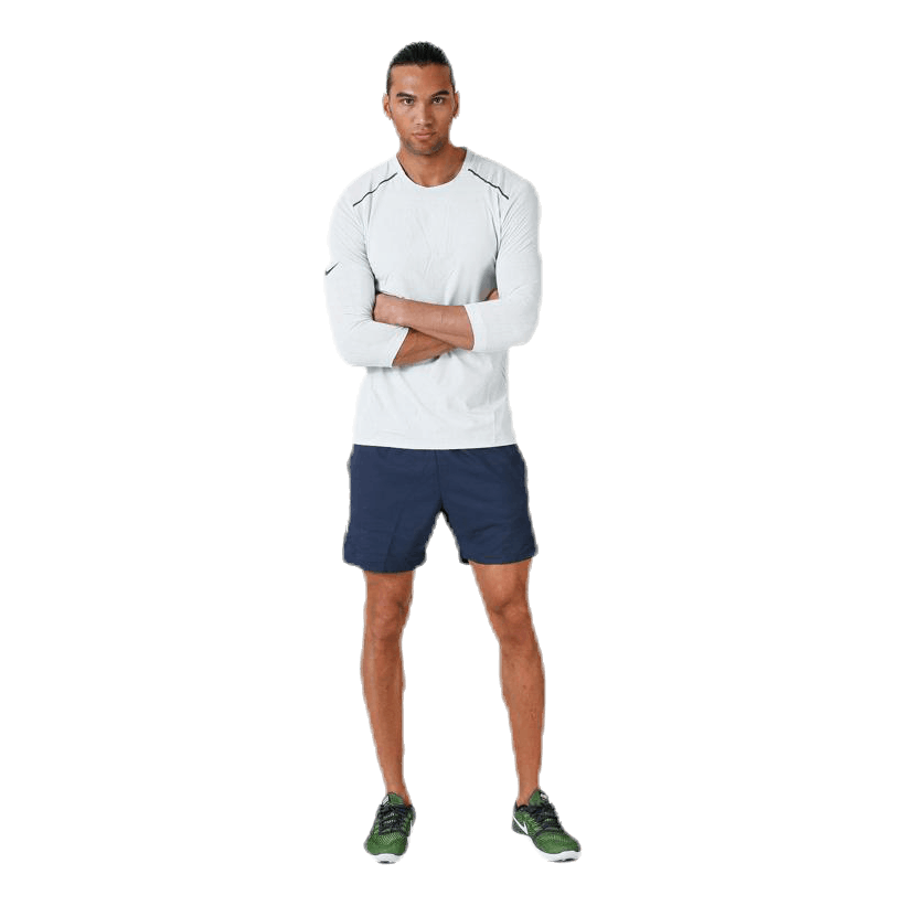 Tech Pack Rise 3QTR Top White/Grey