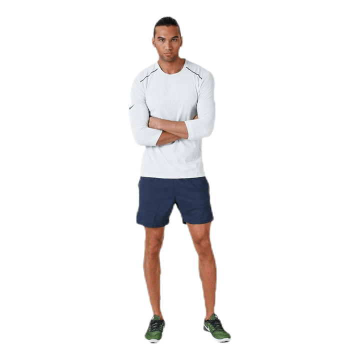 Tech Pack Rise 3QTR Top White/Grey