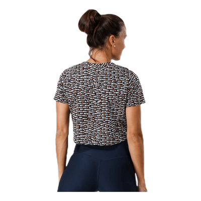 Just Do It Crop Top SS Patterned