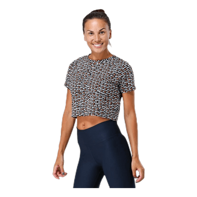 Just Do It Crop Top SS Patterned