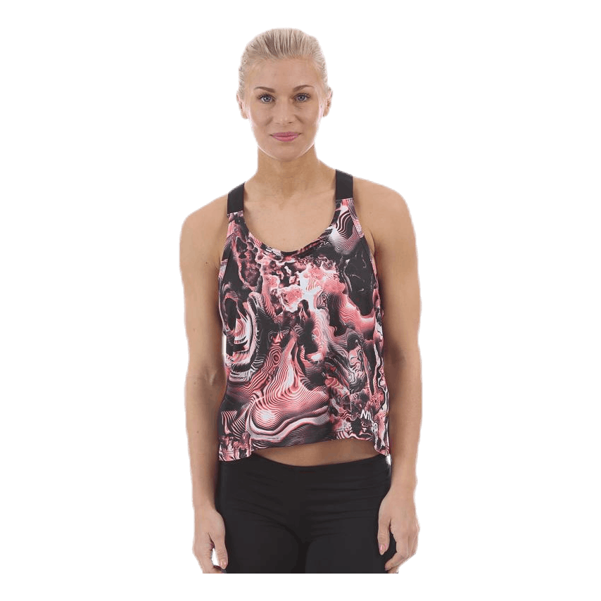 Pro Coral Print Tank Pink