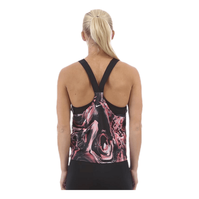 Pro Coral Print Tank Pink