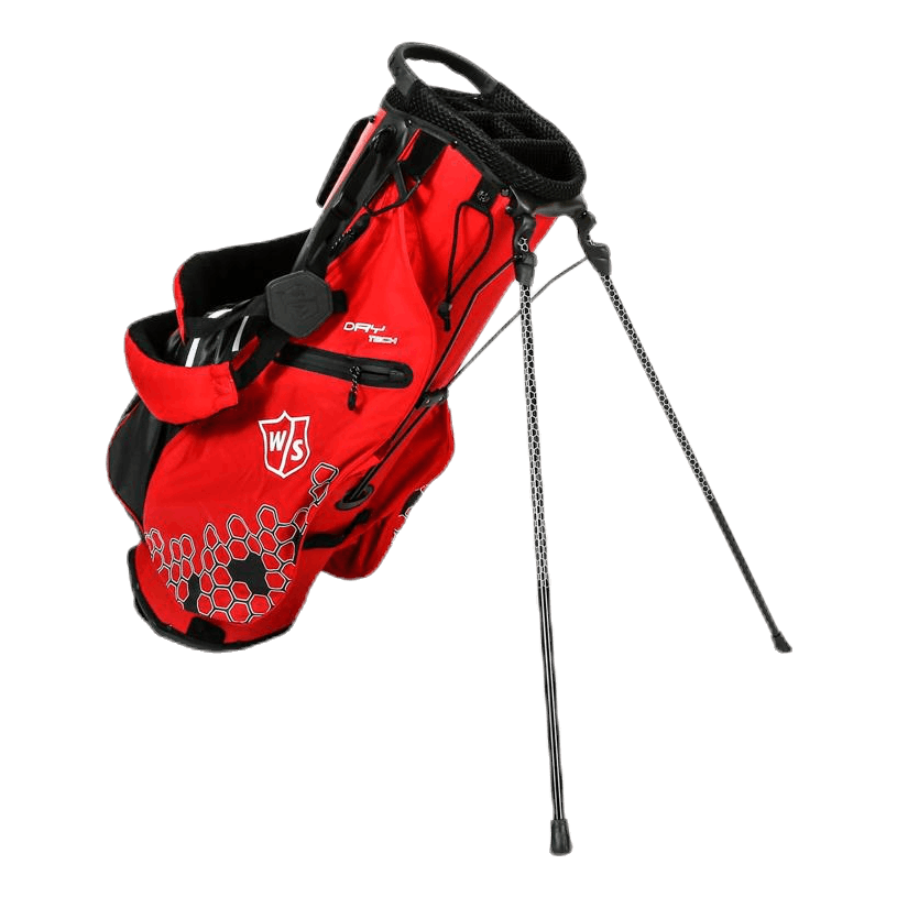W/S Dry Tech II Carry Bag White/Red