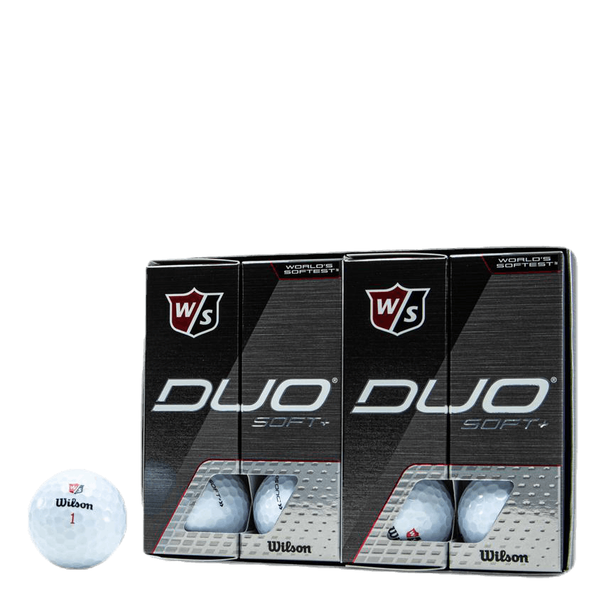 Duo Soft+ White 12-Ball White