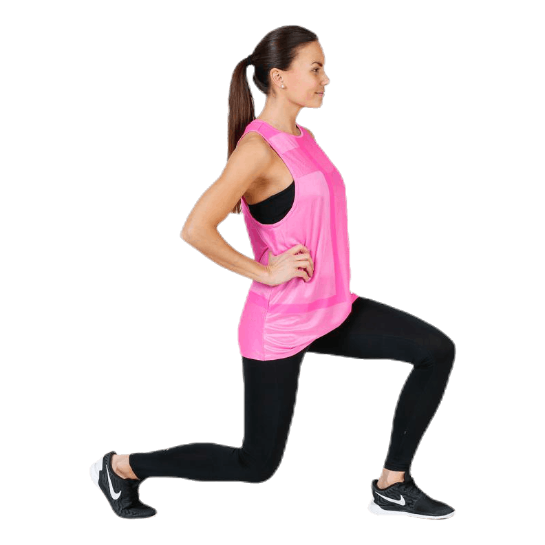 Tech Pack Knit Muscle Tank Pink