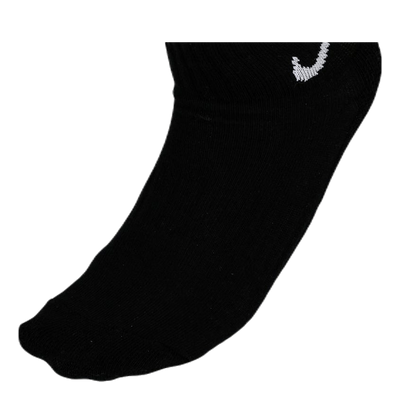 Everyday Cushioned Training Ankle Socks (3 Pairs) BLACK/WHITE