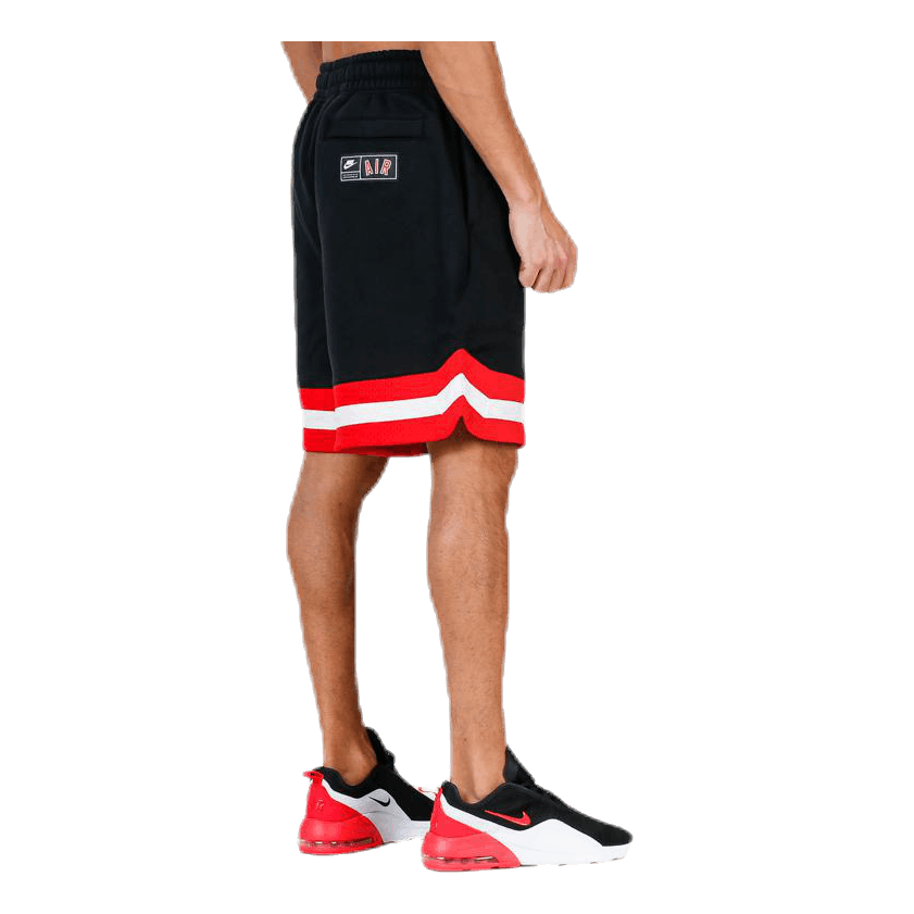 Air Short Fleece Black/Red