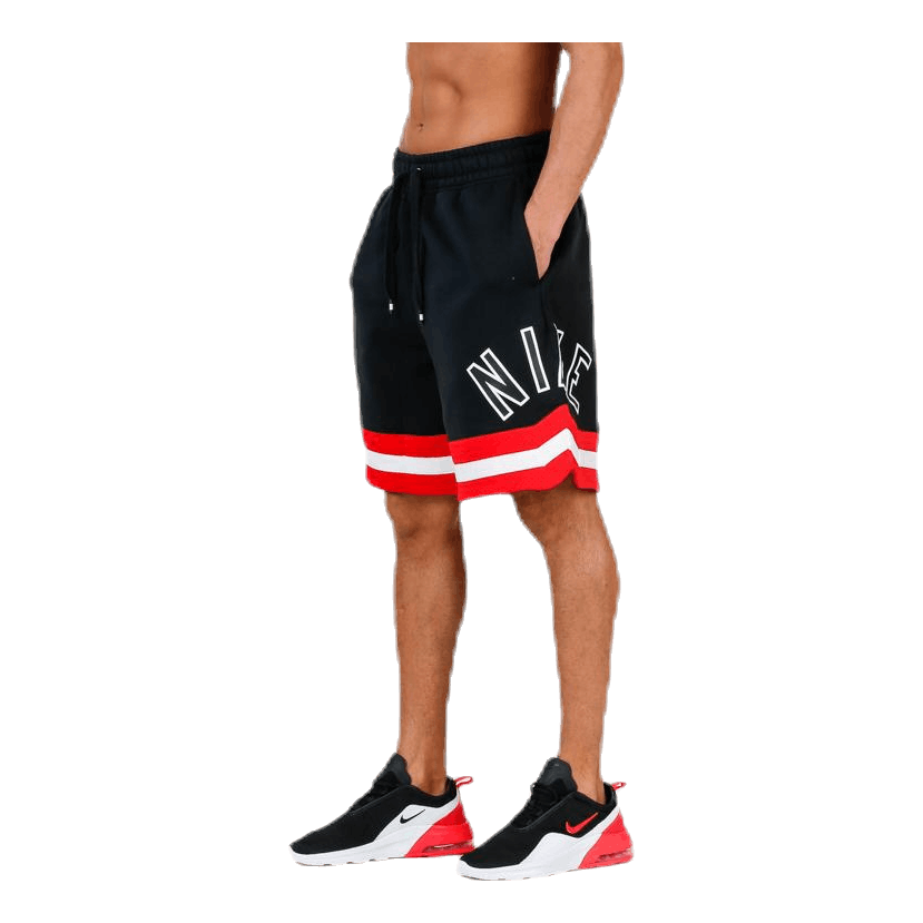 Air Short Fleece Black/Red