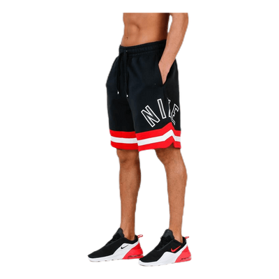 Air Short Fleece Black/Red