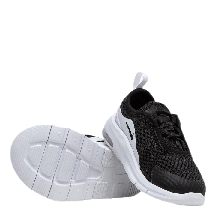 black and white nike air max motion 2