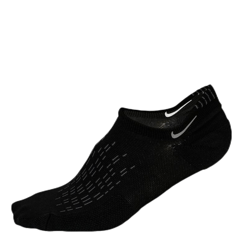 Elite Cushioned No-Show  Black