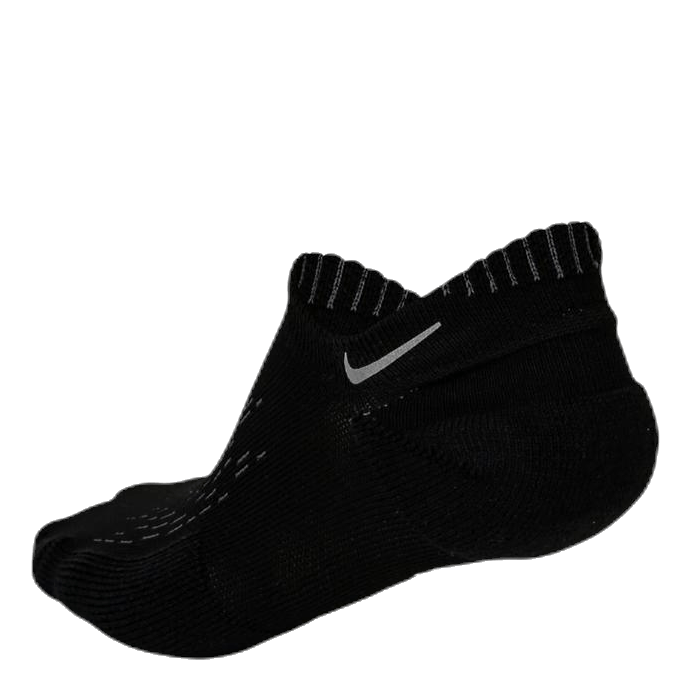 Elite Cushioned No-Show  Black