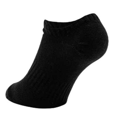 Everyday Lightweight Training No-Show Socks (6 Pairs) BLACK/WHITE
