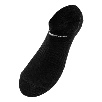 Everyday Lightweight Training No-Show Socks (6 Pairs) BLACK/WHITE