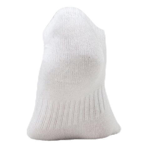 Everyday Lightweight Training No-Show Socks (6 Pairs) WHITE/BLACK