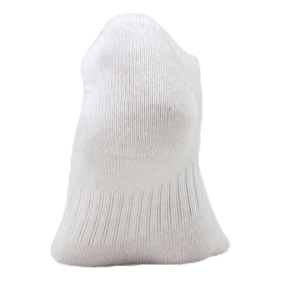 Everyday Lightweight Training No-Show Socks (6 Pairs) WHITE/BLACK