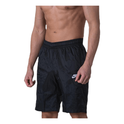 Nsw Short Woven Track White/Black
