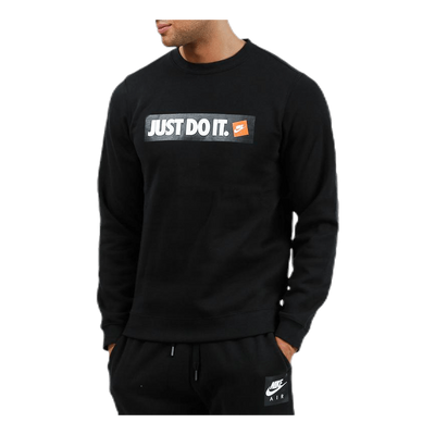 Hybrid Fleece Crew Black