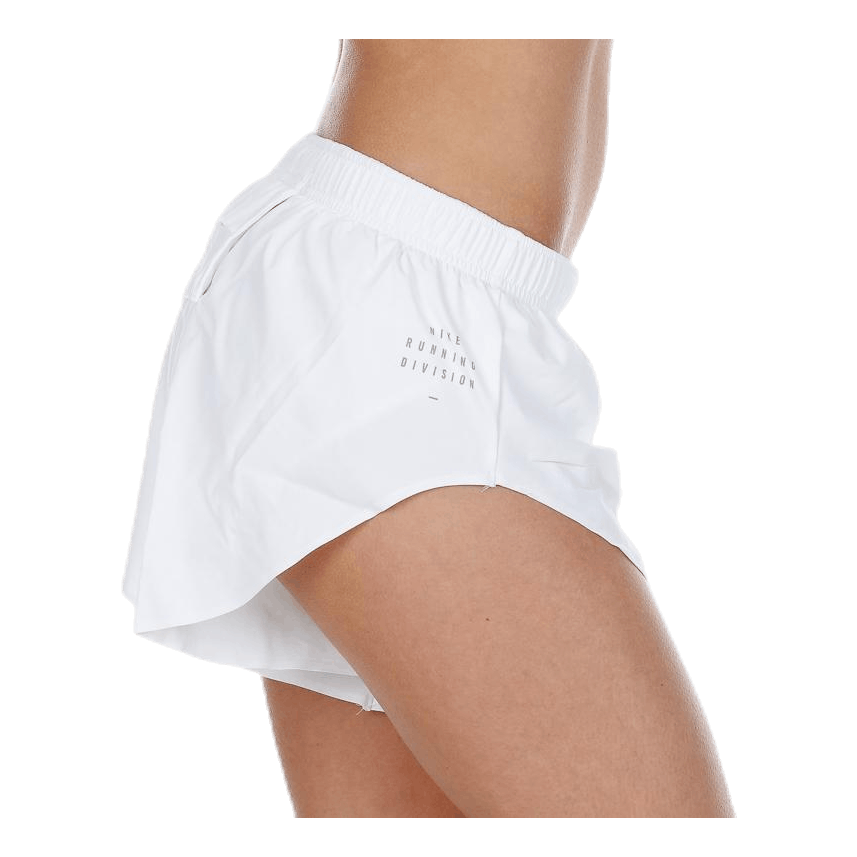 Hi Cut Short Running Division White