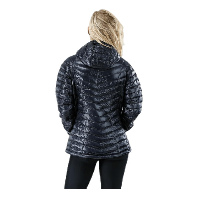 Ghost Whisperer Hooded Down Jacket Black/Grey