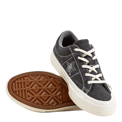 Kids One Star Sneakers Black