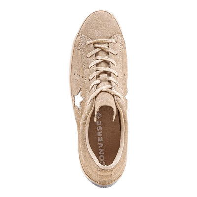 One Star Platform Suede Beige