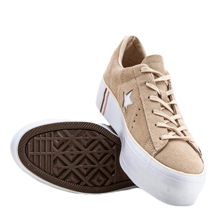 Converse one star platform 2025 suede