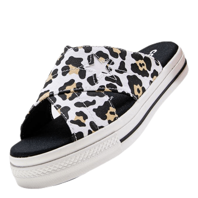 One Star Leopard Sandal Patterned