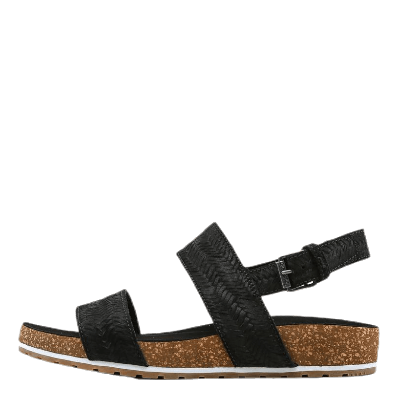 Malibu Waves 2 Band Sandal Black