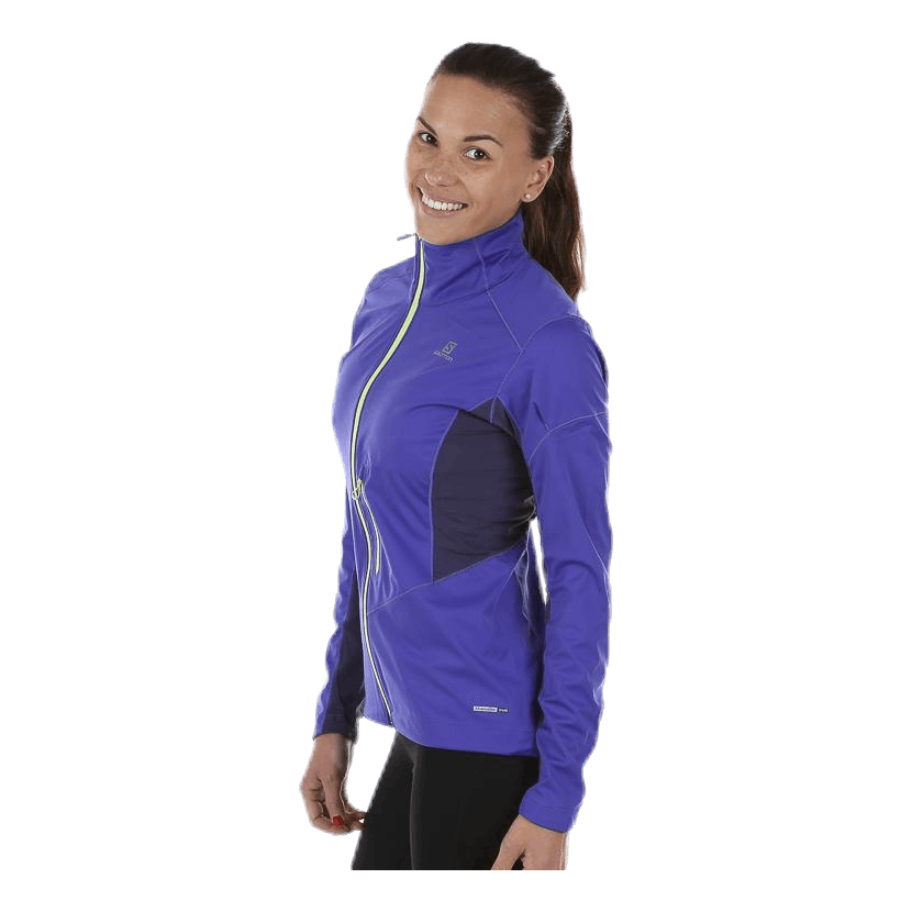 Lightning Softshell Jacket Purple/Grey