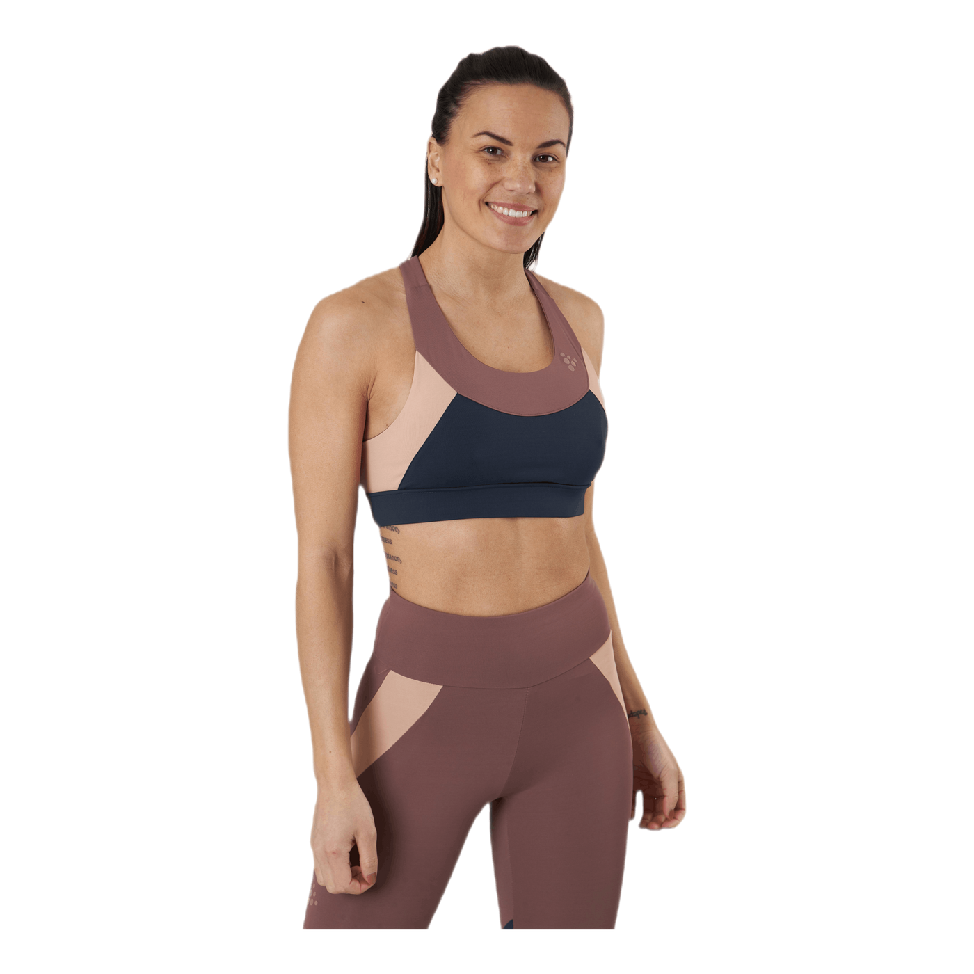 Flow Bocked Sport Top Blue/Purple