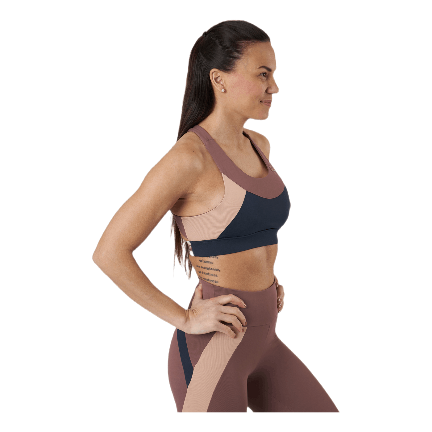 Flow Bocked Sport Top Blue/Purple
