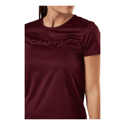Core Essence SS Mesh Tee Red