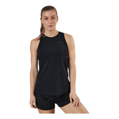 ADV Charge Shiny Singlet Black