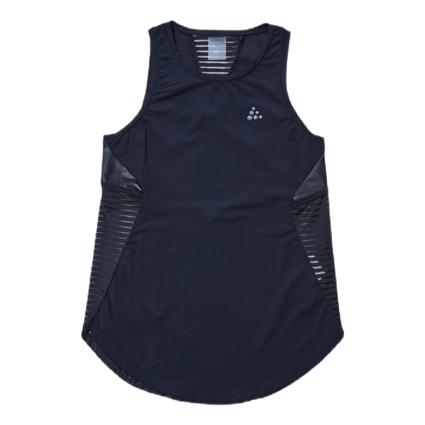 ADV Charge Shiny Singlet Black